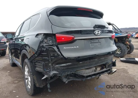 2020 Hyundai Santa Fe Sel z USA, uszkodzony, nr VIN 5NMS3CADXLH238994